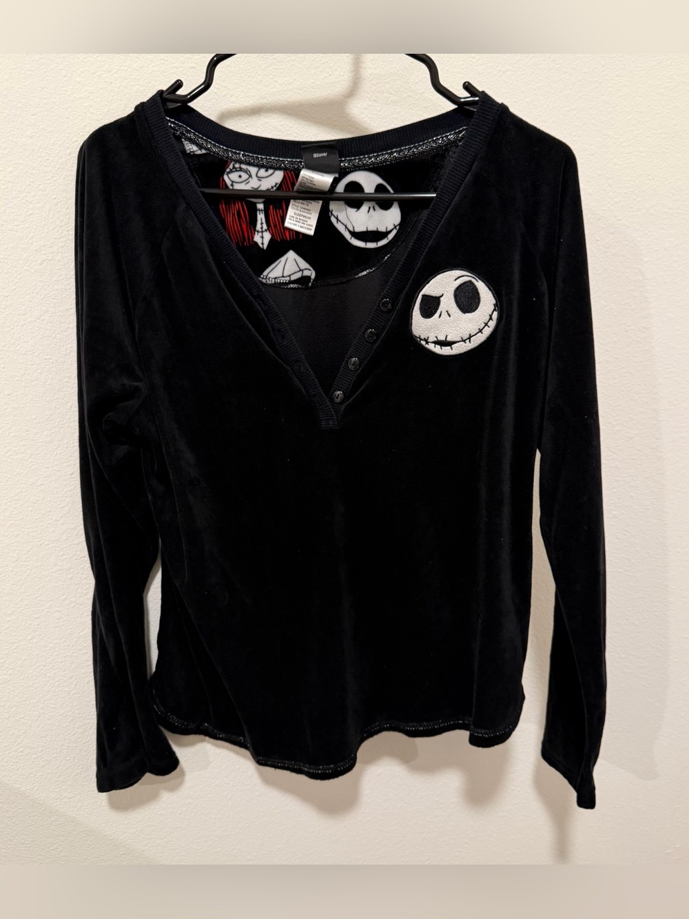 The Nightmare Before Christmas Jack Skellington Women’s Pajama Set